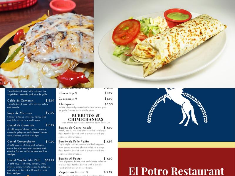 El Potro Restaurant Menu