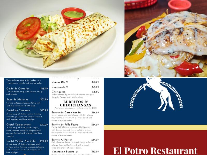 El Potro Restaurant Menu