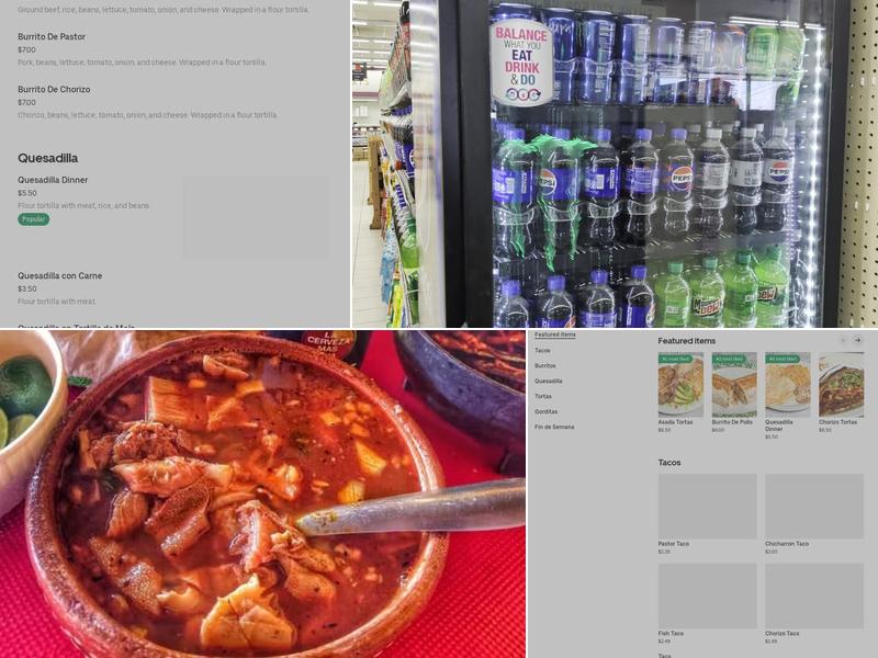 3 Amigas Menu