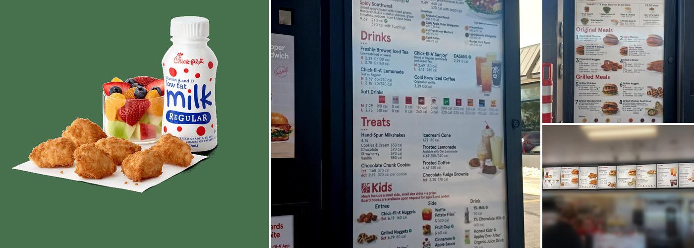 Chick-fil-A Menu