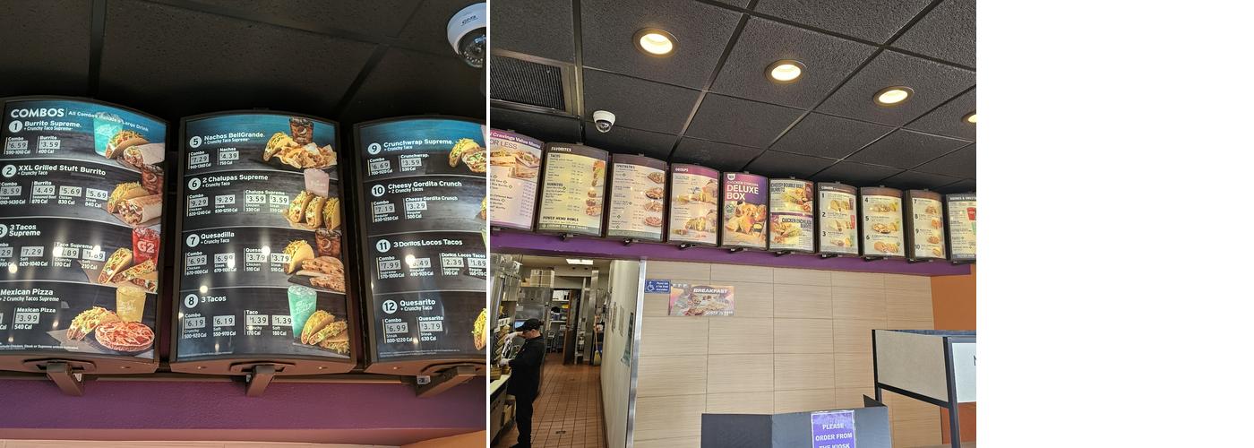 Taco Bell Menu