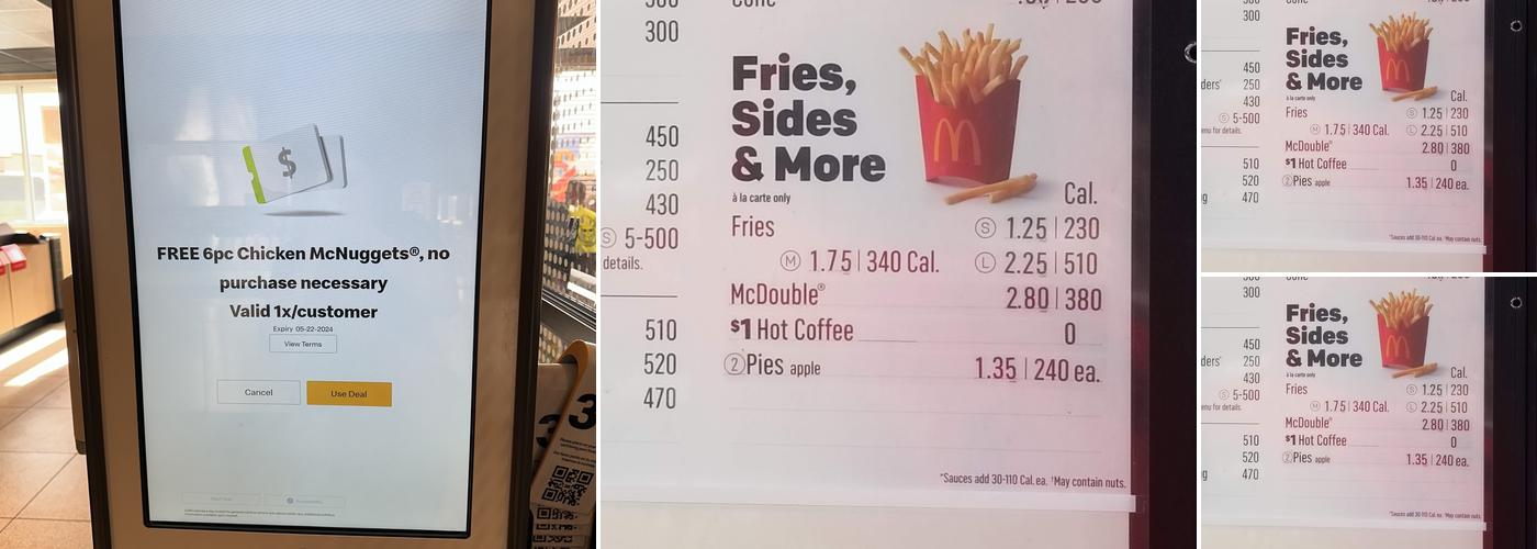 McDonald's Menu
