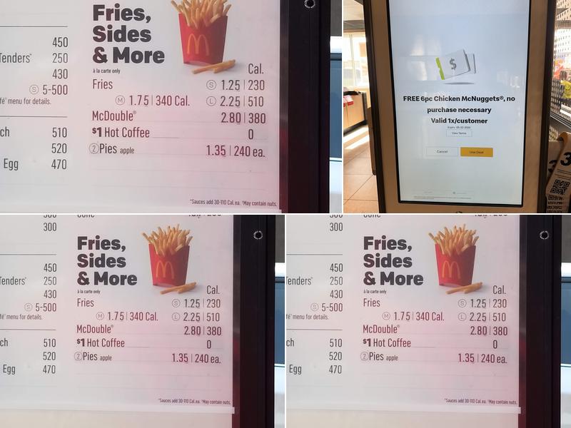 McDonald's Menu