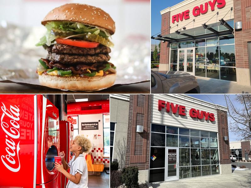 Five Guys 1077 N Main St #120, Logan