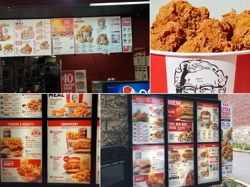 KFC Menu