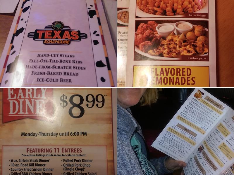 Texas Roadhouse Menu