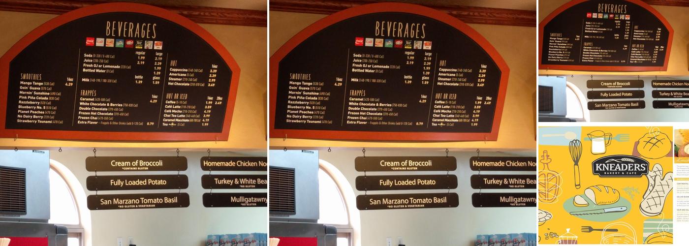 Kneaders Bakery & Cafe Menu