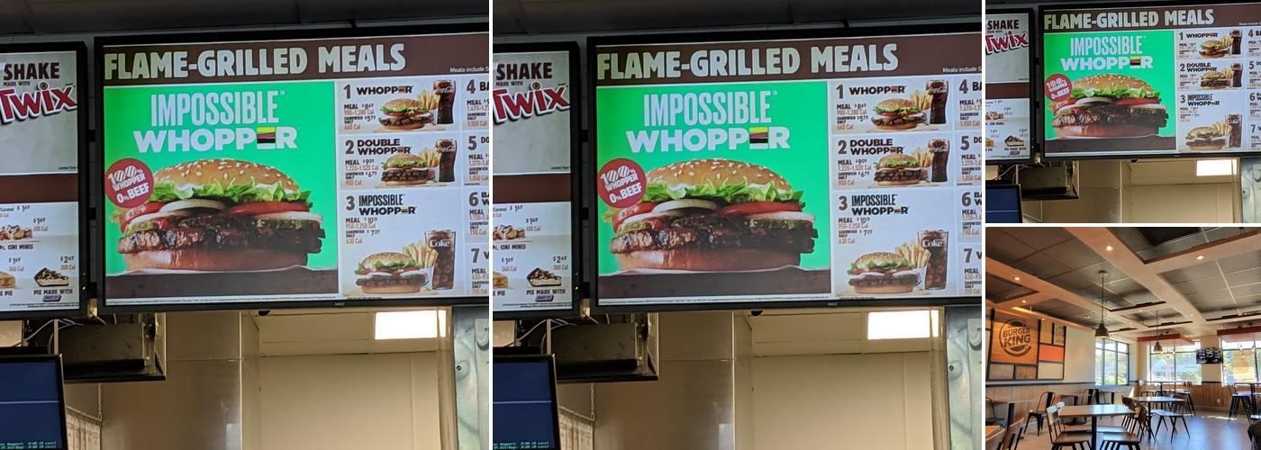 Burger King Menu