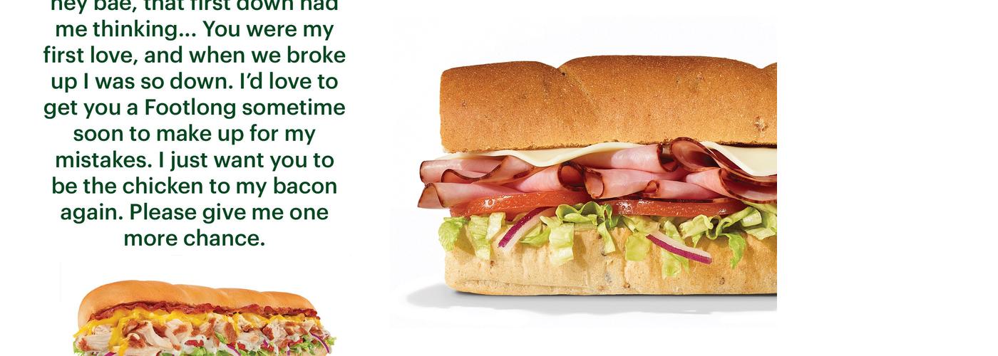 Subway Menu