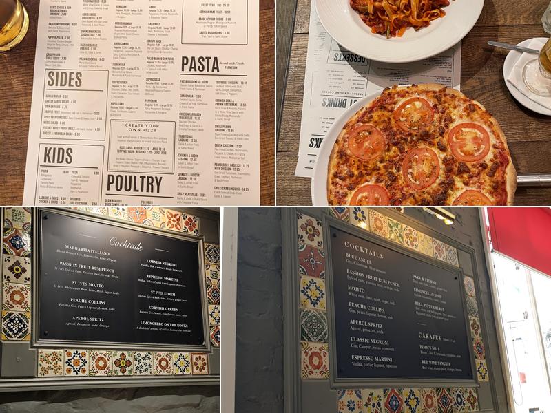 Peppers Pasta & Pizzeria Menu