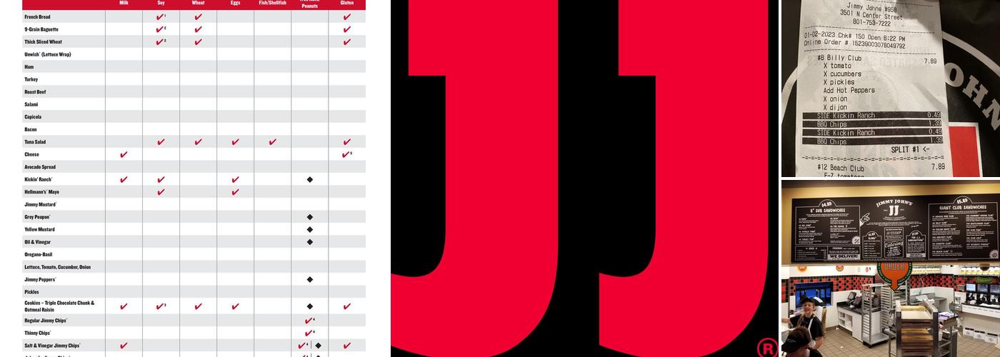 Jimmy John's Menu