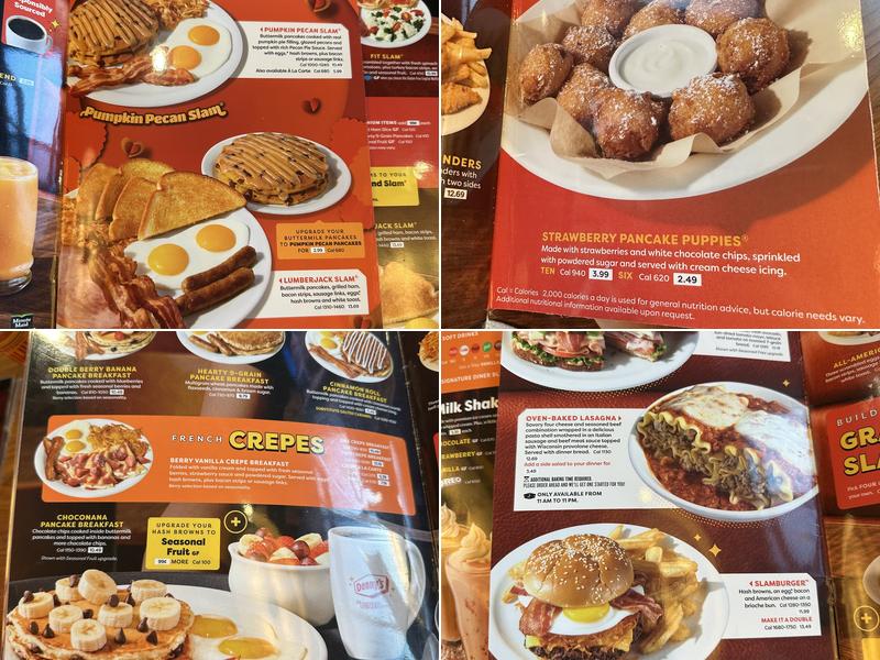 Denny's Menu