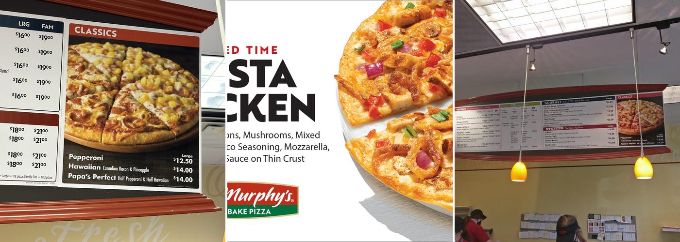 Papa Murphy's | Take 'N' Bake Pizza Menu