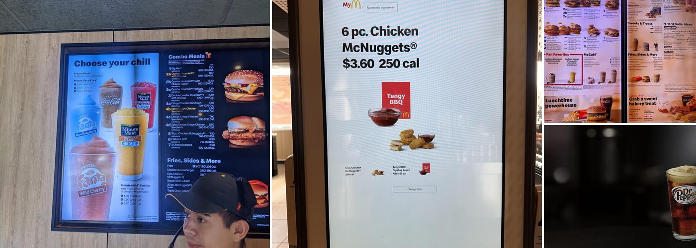McDonald's Menu