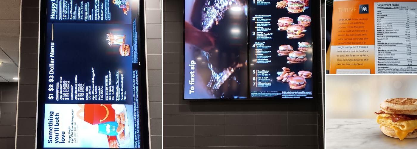 McDonald's Menu