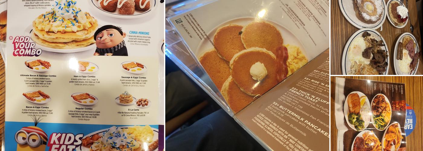 IHOP Menu