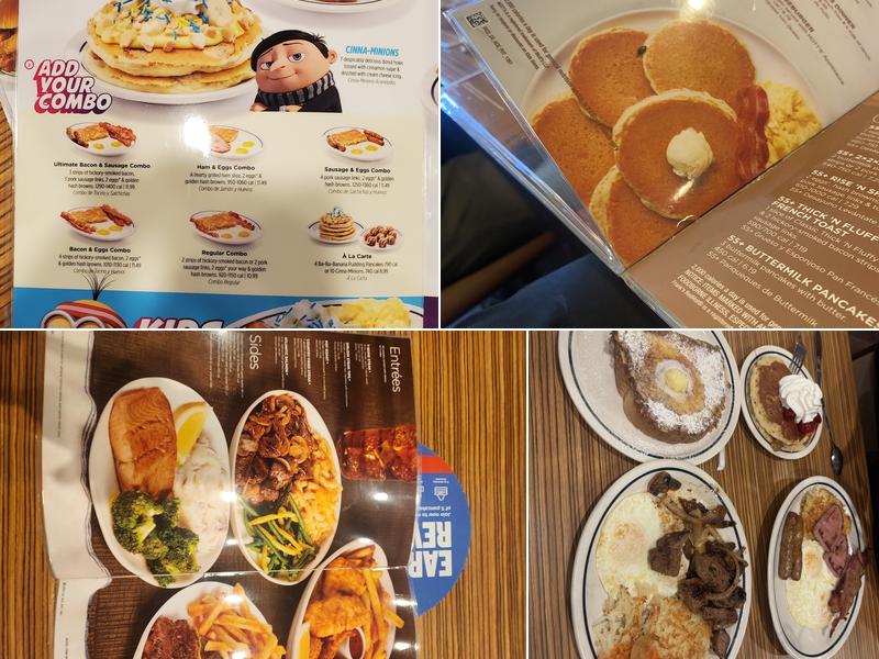 IHOP Menu