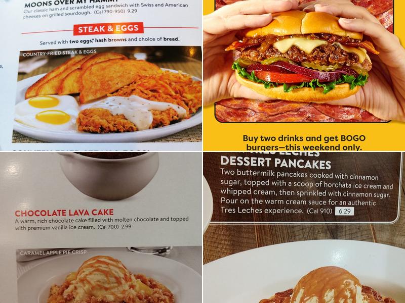 Denny's Menu