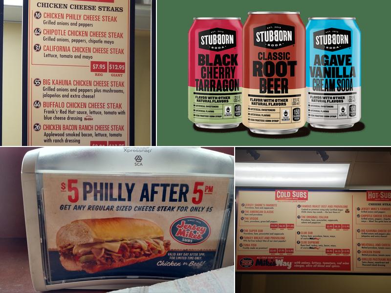 Jersey Mike's Subs Menu