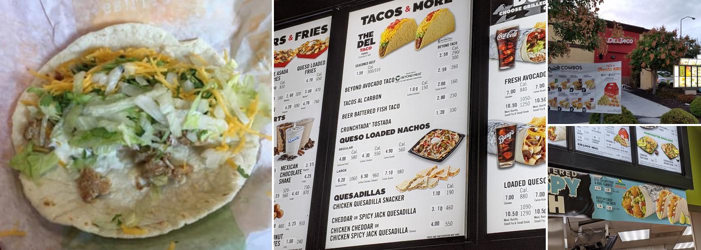 Del Taco Menu