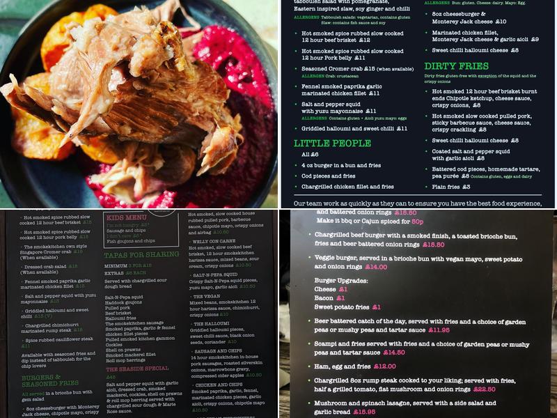 The Wellington Pub and Smokehouse Menu