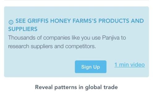 Griffis Honey Farms Fargo
