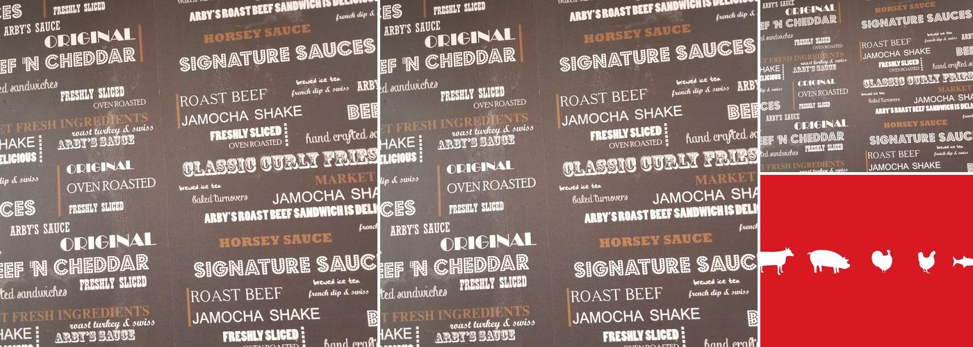 Arby's Menu