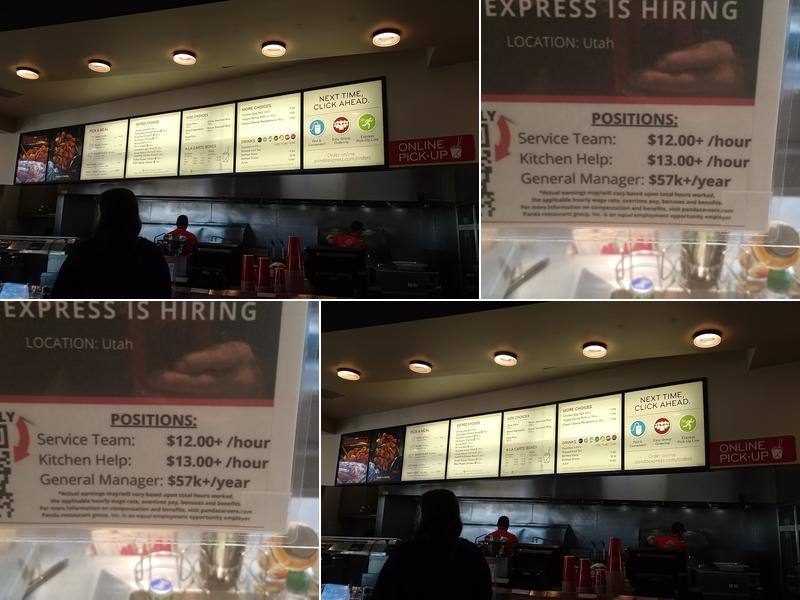 Panda Express Menu
