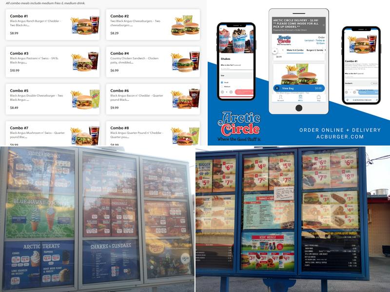 Arctic Circle Menu