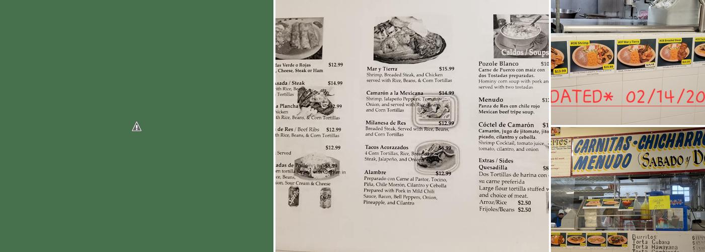 Alicia Bakery Menu
