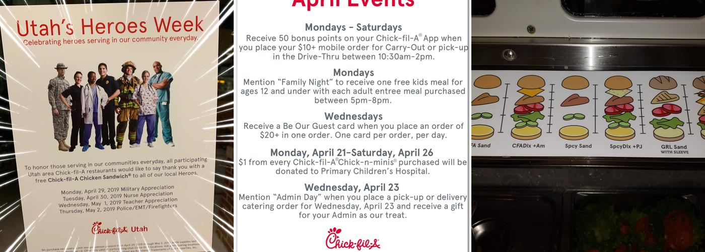 Chick-fil-A Menu