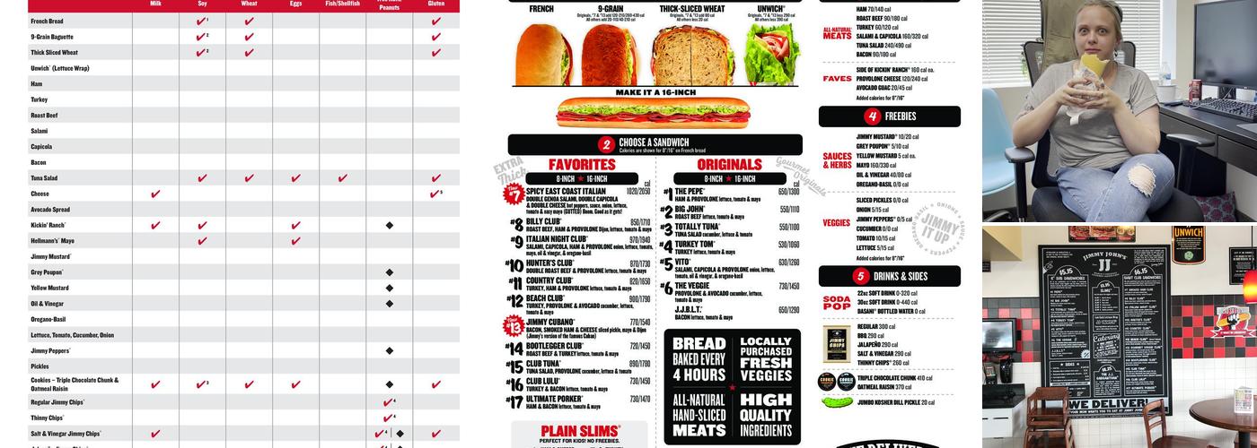 Jimmy John's Menu