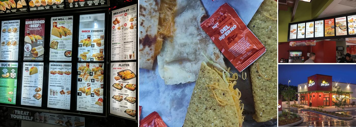 Del Taco Menu