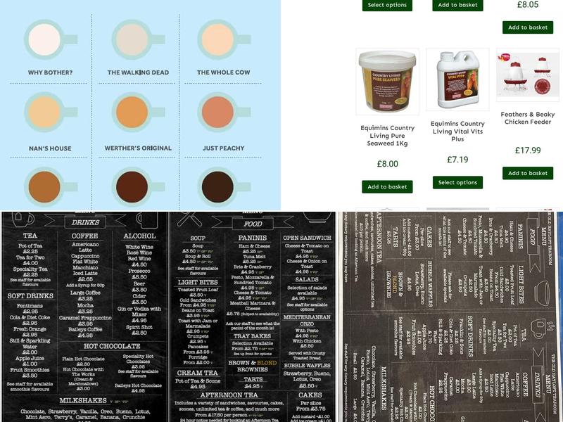 Iron Horse Equestrian Supplies Ltd. Menu