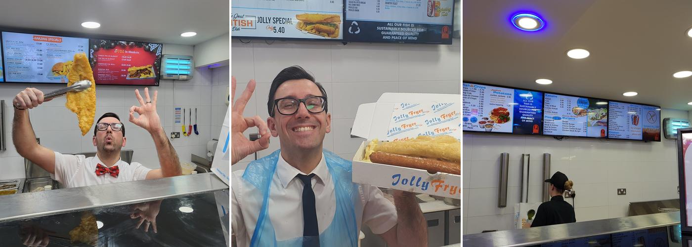 The Jolly Fryer Menu