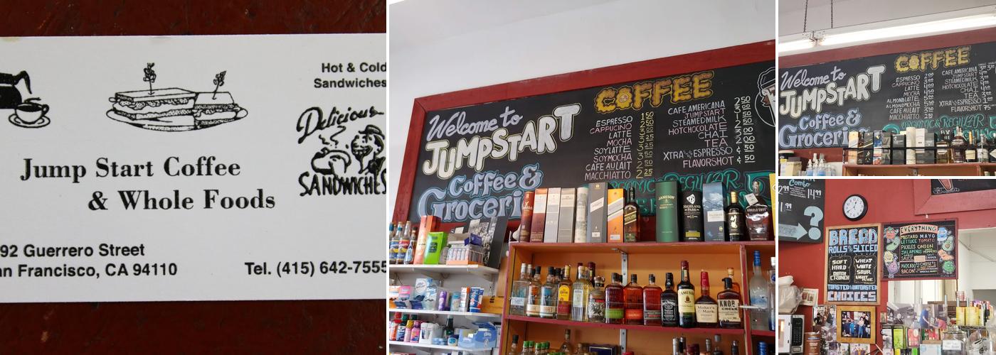 Jump Start Deli and Grocery Menu