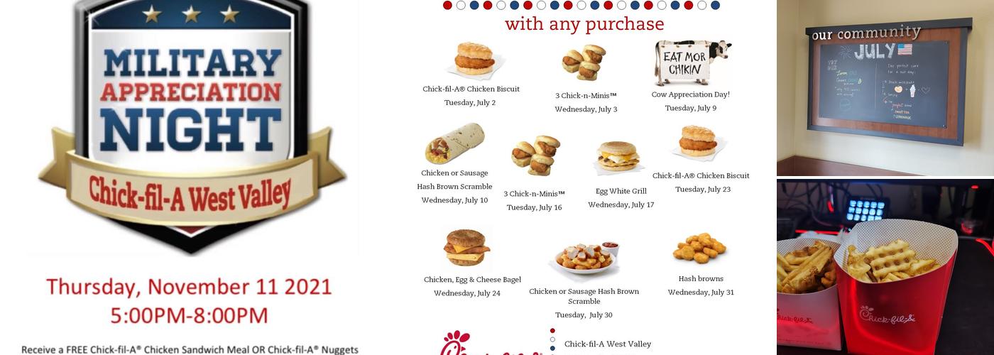 Chick-fil-A Menu