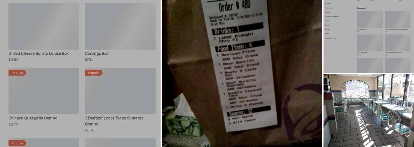 Taco Bell Menu