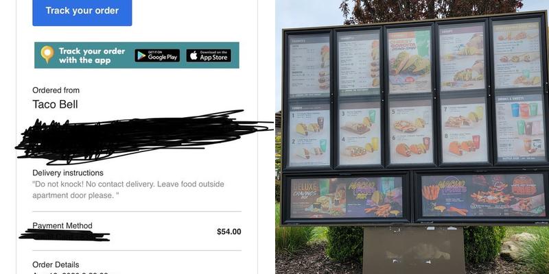 Taco Bell Menu