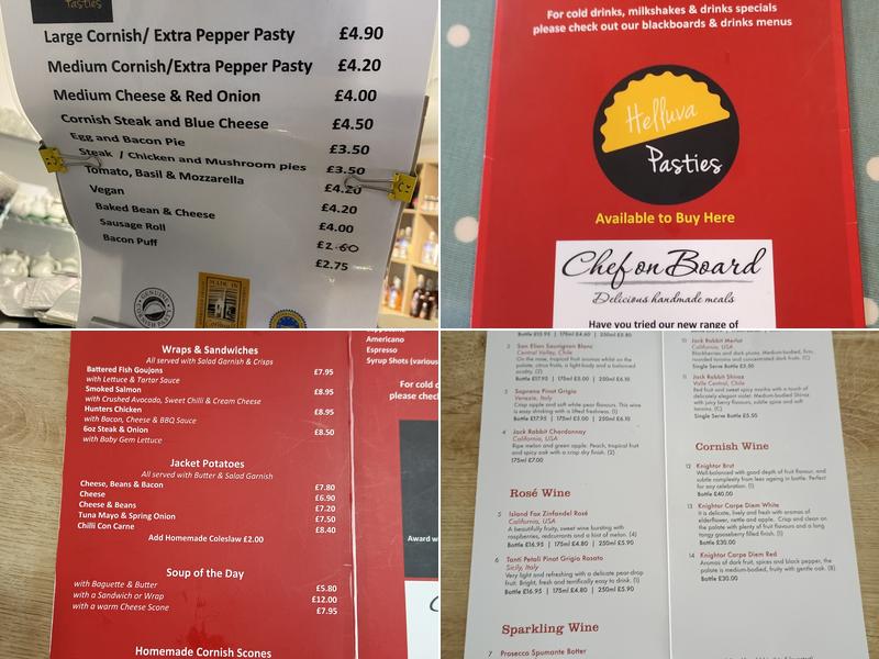 Louis Tea Rooms Menu