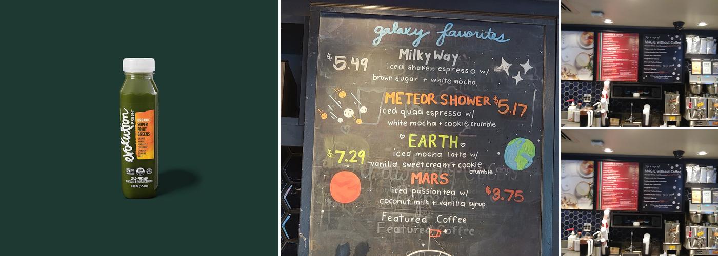 Starbucks Menu