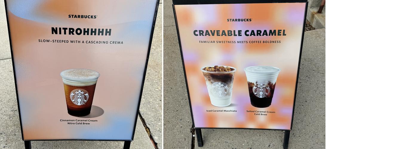 Starbucks Menu