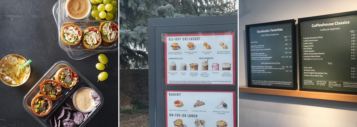 Starbucks Menu