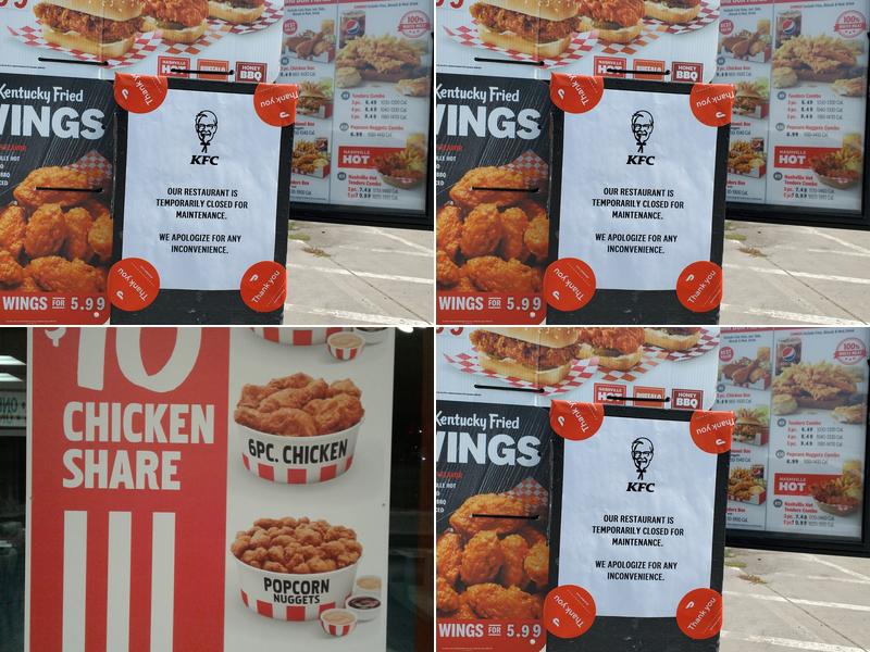 KFC Menu