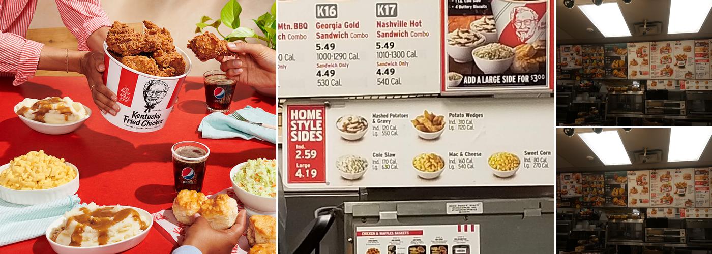 KFC Menu