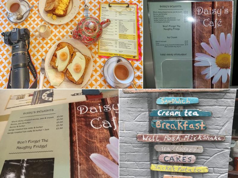 Daisy's Cafe Menu