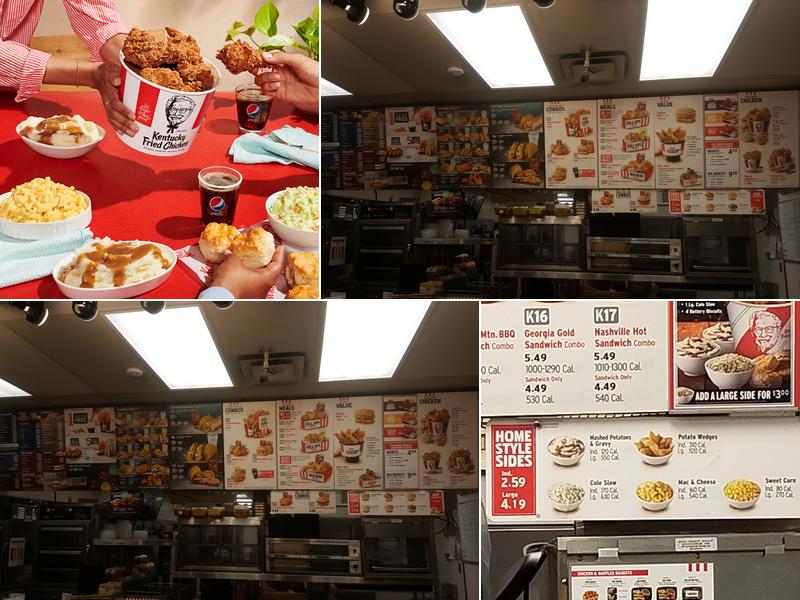 KFC Menu