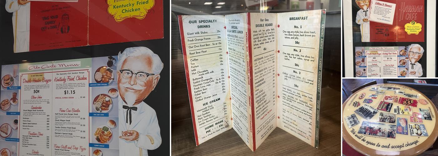 KFC Menu