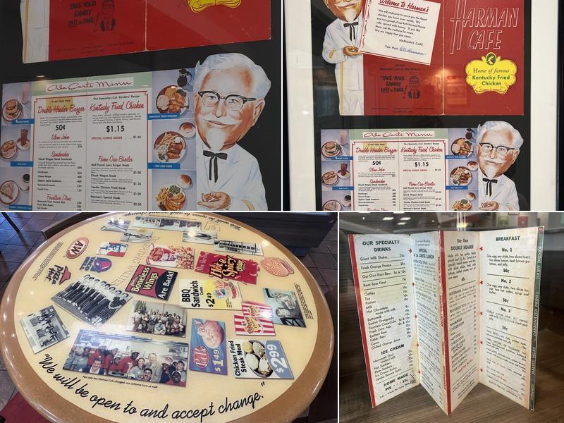 KFC Menu