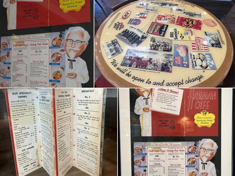 KFC Menu